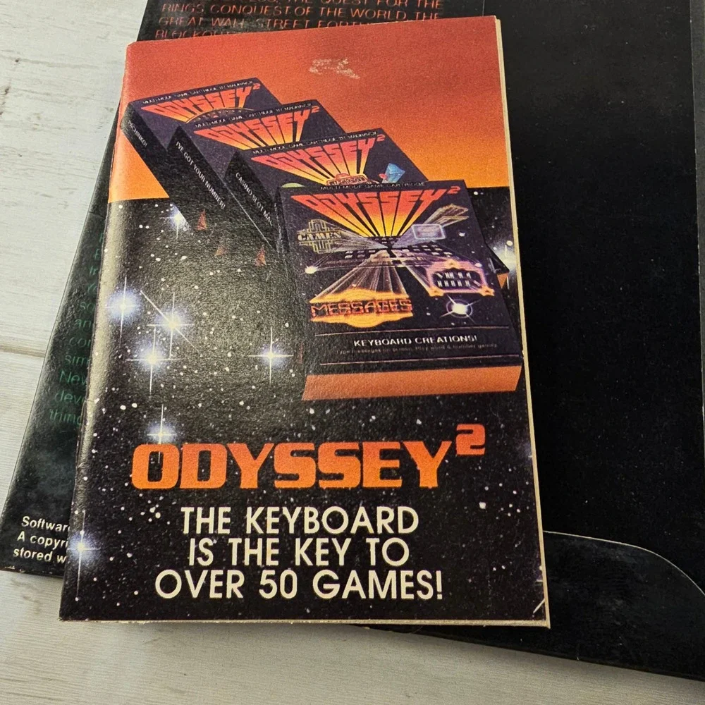 Magnavox Odyssey 2 K.C.'s Krazy Chase! AC9442 Challenger Series Game Box Manual